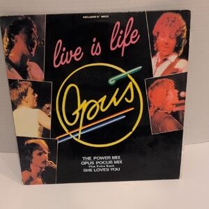 Live is Life Vinyl Record - Black